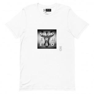 T-shirt unisexe - en un mot - super héros