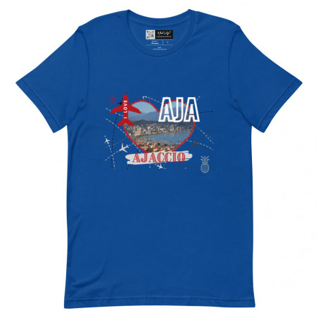 T-shirt unisexe - aéroports - ajaccio