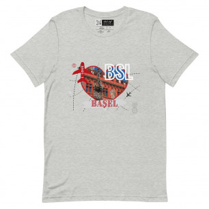 T-shirt unisexe - aéroports - basel