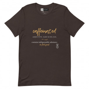 T-shirt unisexe - caféine - caféiné