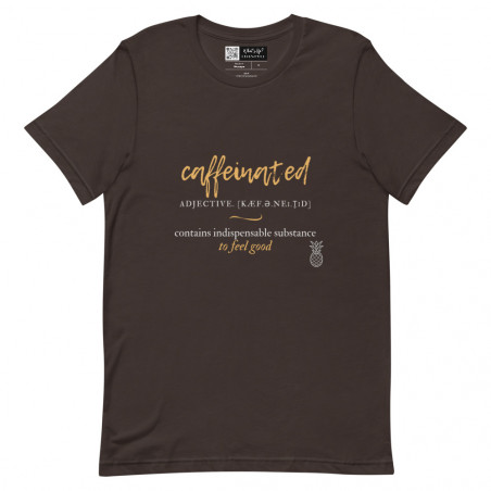 T-shirt unisexe - caféine - caféiné