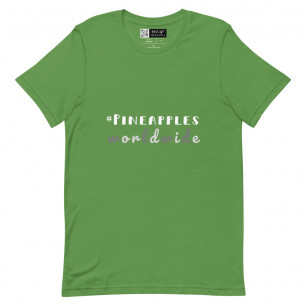 T-shirt unisexe - pineapples - worldwide n2